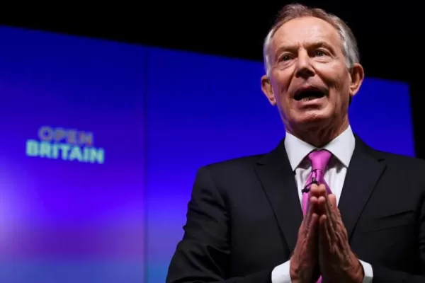La lección de Tony Blair para Trump
