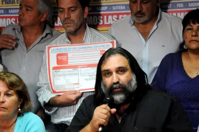 Baradel denunció nuevas amenazas de muerte contra sus hijos