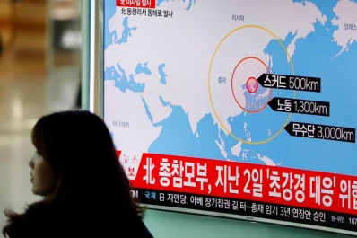 Critican a Corea del Norte por lanzar misiles