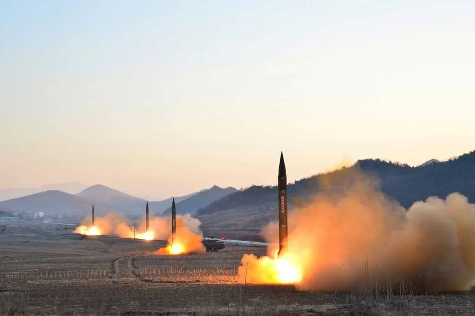 ESCALADA. EEUU y sus aliados repudian las maniobras norcoreanas. China critica lo hecho por los surcoreanos. Reuters