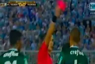 Mirá la dura falta a Zampedri y la roja para Vítor Hugo