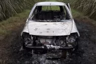 El cuerpo que apareció quemado en un auto pertenecería a un agricultor de Banda del Río Salí