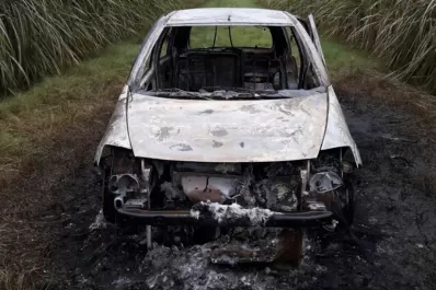 El cuerpo que apareció quemado en un auto pertenecería a un agricultor de Banda del Río Salí