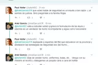 Paul Hofer y Ariel García intercambiaron insultos y golpes bajos en Twitter