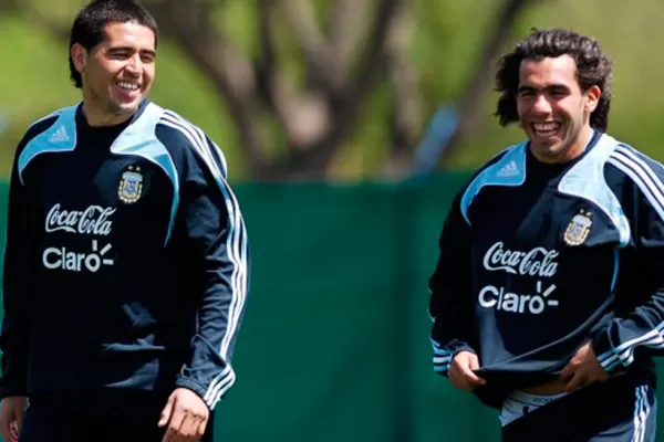 Riquelme quiere que Tevez vuelva a Boca