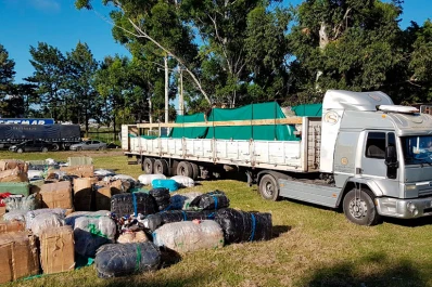 Secuestraron un camión con mercadería de contrabando valuada en $ 25 millones