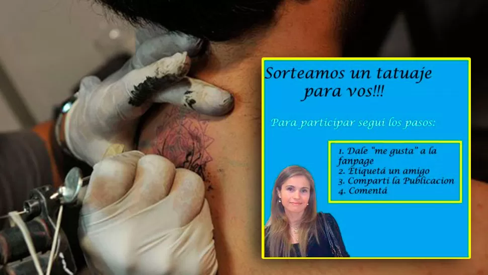 Una concejala taficeña sortea un tatuaje para sumar seguidores en Facebook