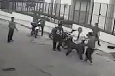 Video: un mormón le dio una tremenda paliza a un ladrón