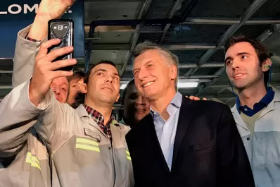 Video: ¡aguante Cristina!, los gritos que incomodaron a Macri en una fábrica