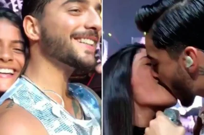 Video: Maluma le comió la boca a una fan en medio de un show