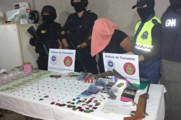 Una pareja de “transas” tenía un delivery y usaba a su hijo para evitar ser atrapados