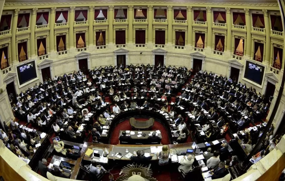 AGENDA CARGADA. Las comisiones de la Cámara de Diputados abordarán iniciativas impulsadas por Cambiemos y por el Frente Renovador. DYN