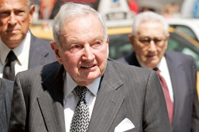 Murió el patriarca de la familia Rockefeller