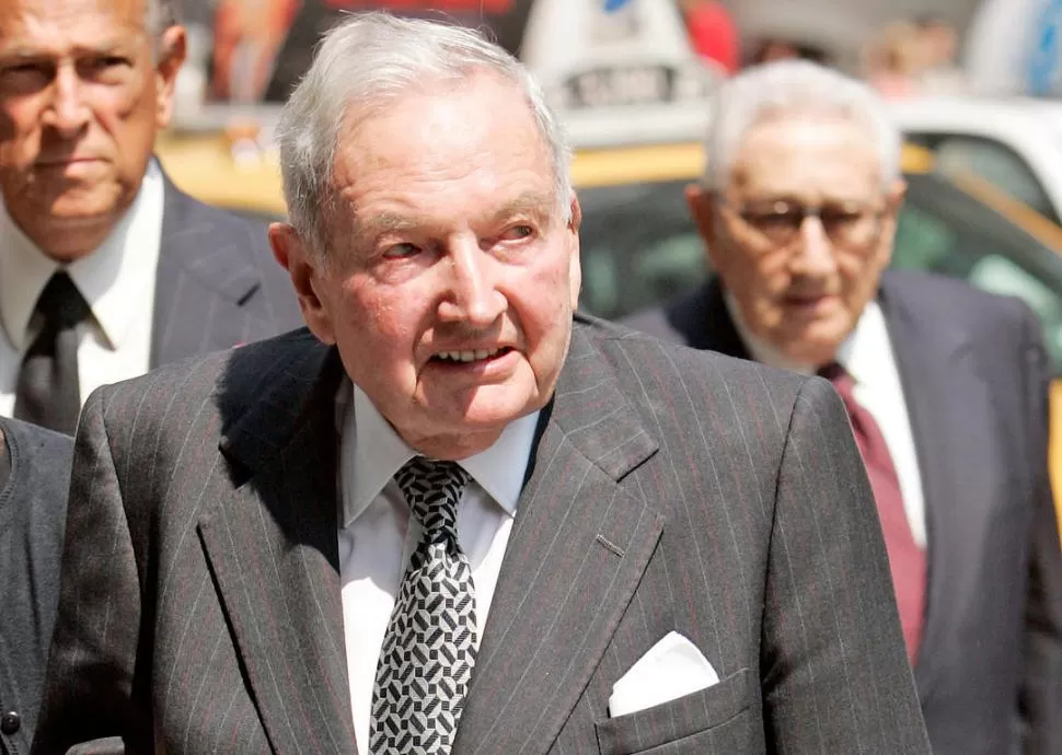 UN SÍMBOLO. David Rockefeller era hijo del creador del Rockefeller Center. reuters 