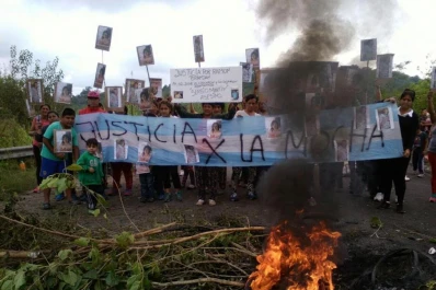 Marcharon en El Timbó por la muerte de una joven madre