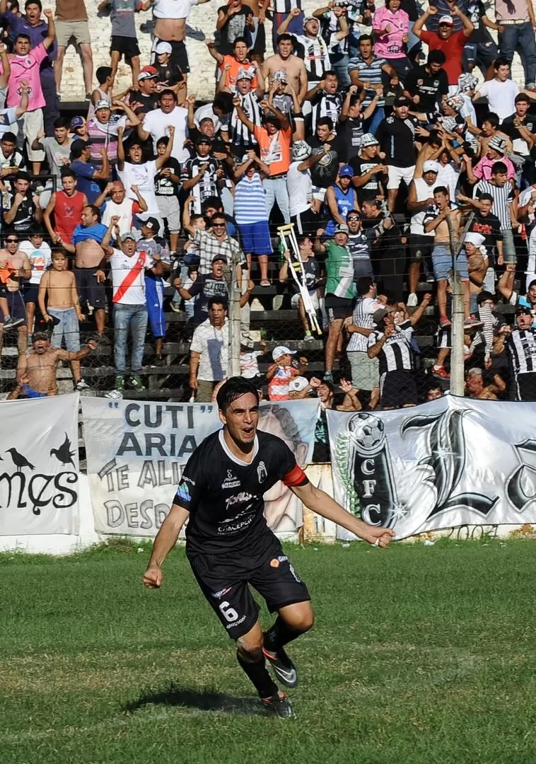 SOLVENCIA. Mauricio Verón le otorga solidez a la defensa de Concepción FC. la gaceta / foto de osvaldo ripoll (archivo)