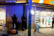 Aparecieron videos del robo a la farmacia de Alem y San Lorenzo