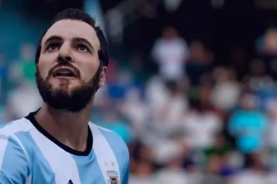 Video: Martín Bossi imitó a Higuaín errando un penal ante Chile