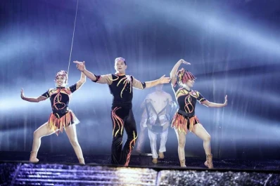 Hoy llega el circo,con show temático