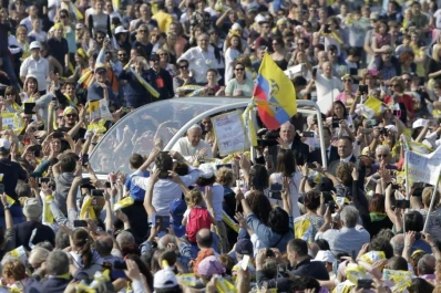 En Milán, el Papa fue recibido como un “rock star”
