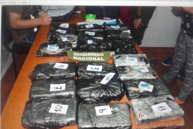 Secuestran 20 kilos de cocaína que habían salido de Tucumán