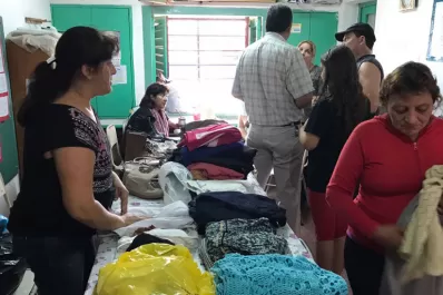Hay 60 personas evacuadas en la escuela de La Invernada