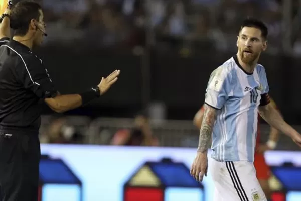 La FIFA suspendió a Messi por cuatro partidos