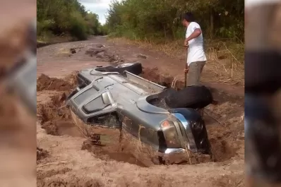 De la camioneta sepultada por el barro en Graneros habló todo el país