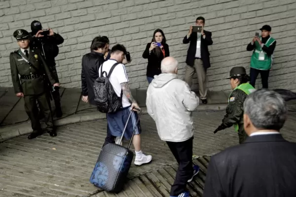 Messi no pega una