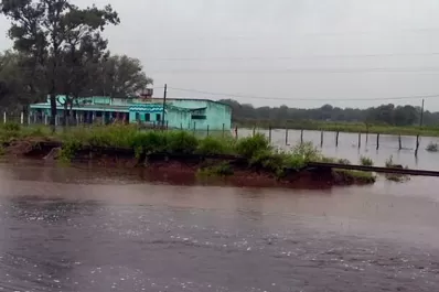 Se complica la situación en La Cocha por la crecida del río San Francisco