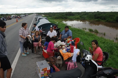 Emergencia total en el sur de la provincia