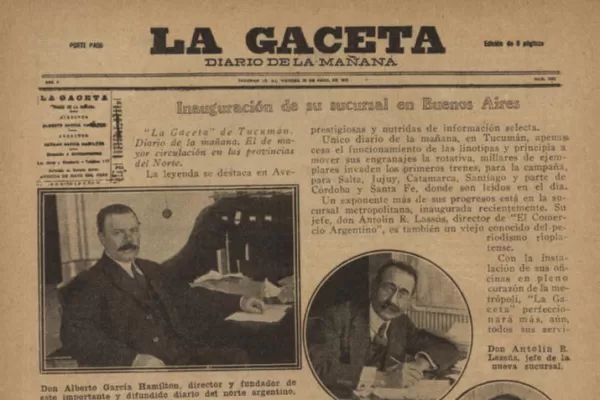 100 años de LA GACETA en Buenos Aires