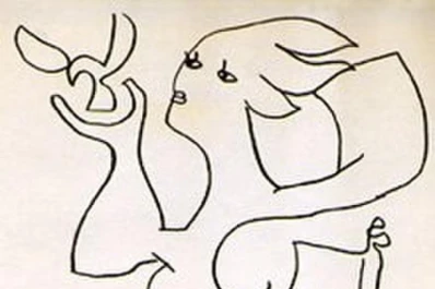 Exponen dibujos y textos de Isaías Nougués en “Urdimbre”