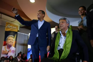 El candidato oficial, Lenín Moreno, se imponía en Ecuador