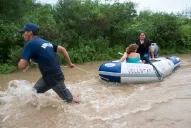 El drama de la inundación, por dentro