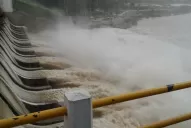 Fotos: desbordó el río Dulce en Las Termas tras la apertura de compuertas