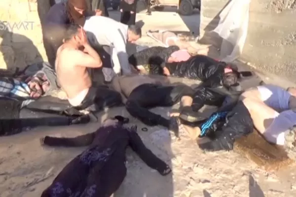 Denuncian que un ataque químico en Siria dejó al menos 58 muertos