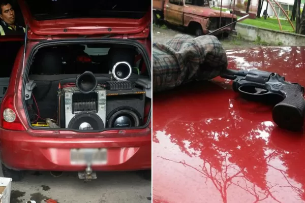 El audio de la Policía durante la persecución en contramano por la avenida Mitre