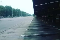 La terminal de ómnibus amaneció desierta por la medida de fuerza