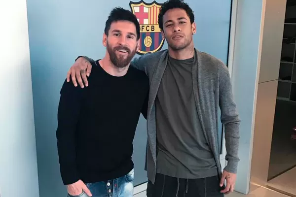 Neymar y un sorpresivo tuit sobre su relación con Messi
