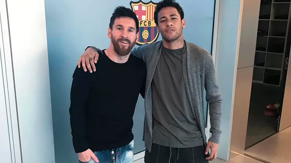 Neymar y un sorpresivo tuit sobre su relación con Messi