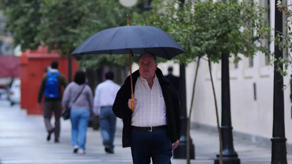Este sábado habrá que salir con paraguas. LA GACETA/FOTO DE ANALÍA JARAMILLO (ARCHIVO)