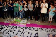 Con una conmovedora canción de rap despidieron a Micaela