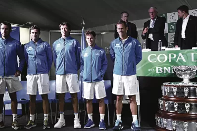 Argentina conocerá mañana su rival en el Repechaje de la Copa Davis