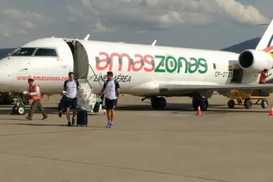 Atlético ya está en Bolivia, a la espera del duelo con Jorge Wilstermann