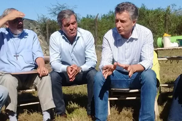 Macri se comprometió a evaluar obras para prevenir inundaciones