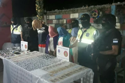 Golpe al narcotráfico en Alderetes: cayó la banda de La vieja Juana