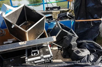 Robaron los equipos de sonido de La Pasión del parque 9 de Julio