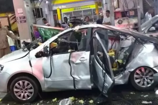 Video: explotó un tubo de gas y murió una mujer