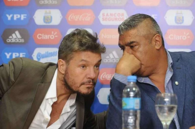 Para algunos dirigentes de AFA, la salida de Tinelli estaba cantada
